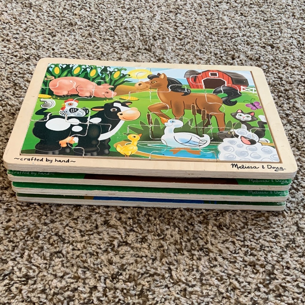 Puzzle Melissa & Doug Colorful Safari Animal Puzzle 4
